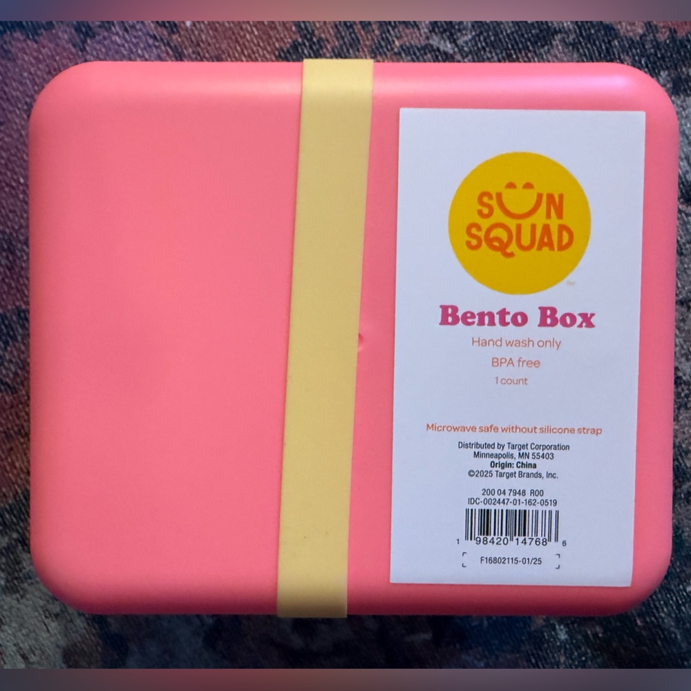 Sun Squad Pink Bento‎ Box